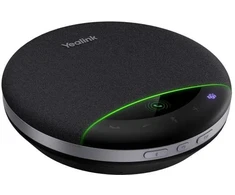 Yealink SP96 USB-C/A garsiakalbis, universalus, juodas, atsiliepti / baigti skambutį, „Bluetooth“ susiejimas, „Microsoft Teams“ mygtukas, nutildyti, susiejimas, leisti / pristabdyti, atmesti..., 6,5 cm, laidinis ir belaidis, USB / „Bluetooth“