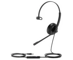 Yealink UH34 SE Mono Teams USB-A, laidinis, skambučiai / muzika, 20–20 000 Hz, 88 g, ausinės, juodos