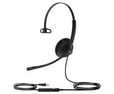 Yealink UH34 SE Mono Teams USB-A, laidinis, skambučiai / muzika, 20–20 000 Hz, 88 g, ausinės, juodos