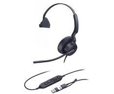 Ausinės Yealink UH46 Mono Teams USB-C/A