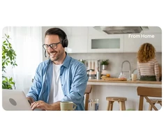 Yealink UH48 Dual UC USB-C/A Ausinės, su laidu, 20 - 20000 Hz, Calls/Music, 169 g, Ausinės, Juodas