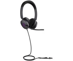 Yealink UH48 Dual UC USB-C/A Ausinės, su laidu, 20 - 20000 Hz, Calls/Music, 169 g, Ausinės, Juodas