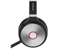 Yealink WH62 DECT belaidės ausinės su mikrofonu DUAL TEAMS, asmeninė garso konferencijų sistema, juoda, 100–10000 Hz, (WH62 DUAL TEAMS)