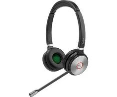 Yealink WH66 DECT belaidės ausinės DUAL TEAMS, Belaidės, Biuras / Skambučių centras, 20–20000 Hz, 127 g, Asmeninė garso konferencijų sistema, Juoda