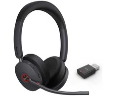 Yealink WH68 Hybrid with Charging Stovas Ausinės, su laidu &amp; Belaidės, 20 - 20000 Hz, Calls/Music, 155 g, Ausinės, Juodas