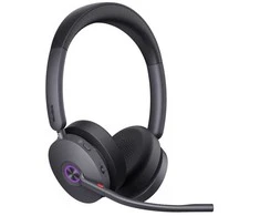 Yealink WH68 Hybrid Teams Ausinės, su laidu &amp; Belaidės, 20 - 20000 Hz, Calls/Music, 155 g, Ausinės, Juodas