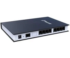 Yeastar TA800, G.711alaw, G.711ulaw, G.722, G.723, G.726, G.729A, GSM 6.10, T.38, DHCP, DDNS, OpenVPN, PPPoE, statinis maršrutas, VLAN, RADIUS, TR-069, 12 V, 1 A