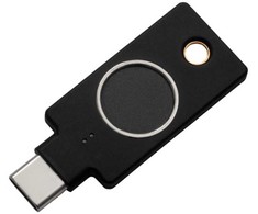 Yubico „YubiKey C Bio FIDO Edition“, „Windows“, „macOS“, „Chrome OS“, „Linux“, juoda, „Google“ paskyra, „Microsoft“ paskyra, „Salesforce.com“, be slaptažodžio, stiprus dviejų veiksnių slaptažodis, stiprus kelių veiksnių slaptažodis, 1 slaptažodis, „Dashlane Premium“, „Keeper®“, „Bitwarden Premium“, FIDO HID įrenginys