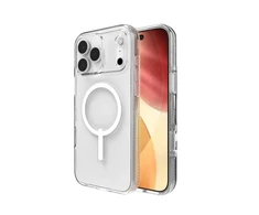 ZAGG Crystal Palace Snap – permatomas MagSafe dėklas, skirtas iPhone 17 Pro Max telefonui