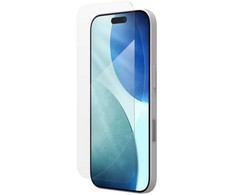Zagg „InvisibleShield Glass Elite VG“ ekrano apsauga, skirta „Apple iPhone 17“, „Apple“, „iPhone 17“, apsauga nuo mėlynos šviesos, atsparus dūžiams, atsparus dulkėms, atsparus smūgiams, atsparus įbrėžimams, permatoma, 1 vnt.