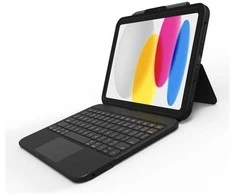 Klaviatūra ZAGG „Tough Keys“ – „Apple“ – „iPad 10th Gen/A16“ – juodas – „Nordic“ (ruda B2B dėžutė), „Nordic“, jutiklinė planšetė, „Apple“, „iPad 10th Gen“, juodas, atsparus kritimams, atsparus įbrėžimams, atsparus vandeniui