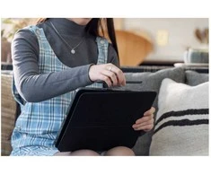 Klaviatūra ZAGG Pro Keys 2, Šiaurės šalių, Apple, iPad Air 11 (M2), Juoda, 27,9 cm (11"), Atsparus kritimams, Atsparus įbrėžimams