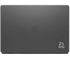 ZAGG Hardshell - obudowa ochronna do MacBook Air 13" M2 (2022) / M3 (2024) / M4 (2025) (smoke)