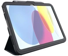 ZAGG tvirtas nešiojamas dėklas Apple iPad 10.9" 10-osios kartos, anglies spalvos (tik B2B, ruda dėžutė), dėklas, Apple, iPad 10.9" 10th, 27,7 cm (10,9")