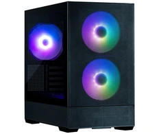 Zalman P30 Air Juodas, Mini Tower, PC, Juoda, micro ATX, Mini-ITX, Plastikas, Plienas, Grūdintas stiklas, Multi