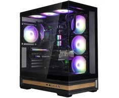 Zalman P40 NAMU Juodas, Midi Tower, PC, Juodas, ATX, micro ATX, Mini-ITX, Plastikas, Plienas, Grūdintas stiklas, Multi