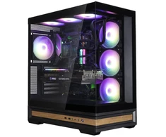 Zalman P40 NAMU Juodas, Midi Tower, PC, Juodas, ATX, micro ATX, Mini-ITX, Plastikas, Plienas, Grūdintas stiklas, Multi