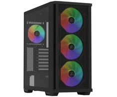 Zalman Z10 PLUS, Midi bokštas, PC, Juoda, ATX, Mini-ATX, Mini-ITX, Plastikas, Plienas, Grūdintas stiklas, Žaidimams