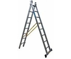 Zarges Kombistige 42572 prof 6,1m 2x12tr 2-delt
