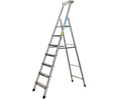 Zarges Aliuminio trapecinės grotelės, 7 vnt., 1,75 m
