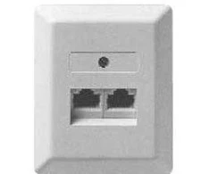 ZE Kommunikationstechnik 1-622.42.5.11, balta, 80 mm, 65 mm, 30 mm