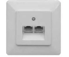 ZE Kommunikationstechnik 1-628.03.8.11, balta, 80 mm, 80 mm, 32 mm