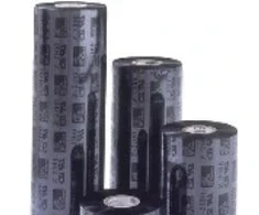 Zebra vaško / dervos juostelė, 156 mm x 450 m (6,14 colio x 1476 pėdos), 3200; Didelio našumo, 25 mm (1 colio) šerdis, 6 / dėžutė