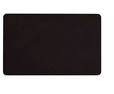 Zebra CARD,FOOD SAFE PVC,30 MIL,Juodas/Juodas,GLOSSY (500 BOX)