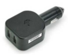 „Zebra“ CIGARETĖS PRIŽIBIBLIKIMO ADAPTERIS, 5V, 2,5A, DU A TIPŲ USB PRIJUNGTAI.