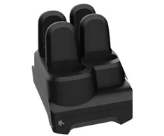Zebra CS6080 CORDLESS: 4-SLOT DEVICE SHARECRADLE, INDUCTIVE, MIDNIGHT Juodas. INCLUDES POWER SUPPLY AND DC LINE CORD.