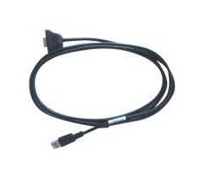 Zebra Motorola CBL-58926-04, Juoda, 1.8 m, USB Type-A, DB-9, Vyriškas, Moteriškas