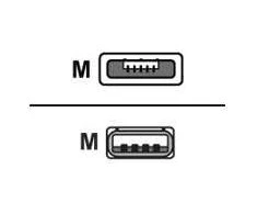 Zebra P1063406-047, USB A, juodas