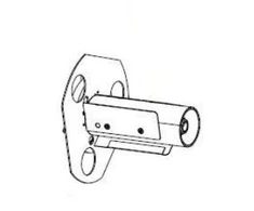 Zebra Kit, Media Supply Spindle for 40mm ID Cores, ZT610