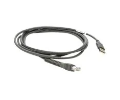 Zebra Jungiamasis kabelis, USB jungiamasis kabelis, USB, ilgis: 2,1 m, tiesus, kabelio kodas: U01 (CBA-U01-S07ZAR)
