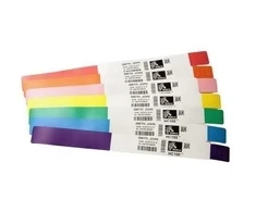 Zebra Z-Band UltraSoft, ligoninės apyrankė, mėlyna, balta, vienspalvė, lipni, 27,9 cm (11")