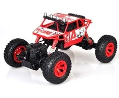 Zegan „Rock Rover“ nuotoliniu būdu valdomas 4WD vikšrinis automobilis 1:18 2.4G, raudonas