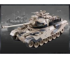 ZEGAN JAV M60 nuotolinio valdymo airsoft tankas 1:18