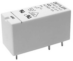 Zettler Electronics 12VDC 12A-250VAC RELĖ 1 PERJUNGIMO KONTAKTAS