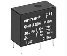 Zettler Electronics AZ9405-1C-12DEF Spausdintinis rele 12 V/DC 5 A 1 x jungiklio kontaktas 1 vnt.