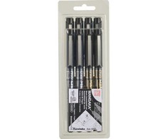Artequipment ZIG CARTOONIST MANGAKA Juodas 8-set