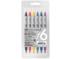 Artequipment ZIG Clean Color f - 6 spalvų rinkinys
