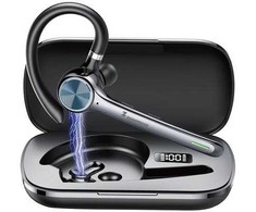 ZMARTGEAR Krištolinio skaidrumo garsas ir komfortas! Mūsų vienos ausies „Bluetooth“ ausinės su triukšmo slopinimo funkcija užtikrina tobulą garsą bet kokioje aplinkoje