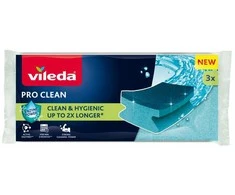 Vileda Pro Clean fermentiniai šveitikliai, 3 vnt.