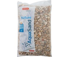 Zolux Aquasand Nature grubi kvarcinio smėlio substratas akvariumui 1kg