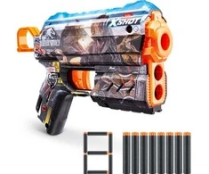 XShot X-Shot – Skins – Flux Jurassic (8 Darts) (36755-S001)