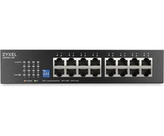 Šakotuvas Switch ZyXEL Zyxel GS1100-16S 16 port Gigabit - DIP selector Unmanaged Switch