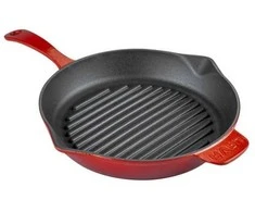 Lava Metal Keptuvė ketaus GRILL apvali 28 cm raudona