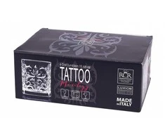 RCR Stiklinės viskiui TATTOO (6) 340ml krištolas