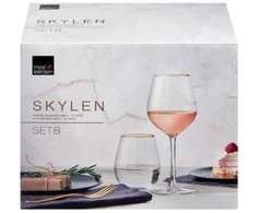 Royal Leerdam Rinkinys Skylen (4+4) 380/350ml