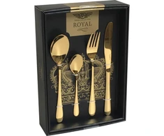 Stalo įrankių rinkinys Pintinox PRINCESS SUN, aukso spalvos, 24 vnt.